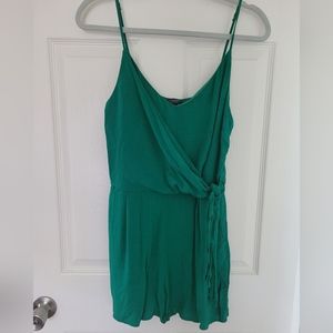 Emerald Green Romper